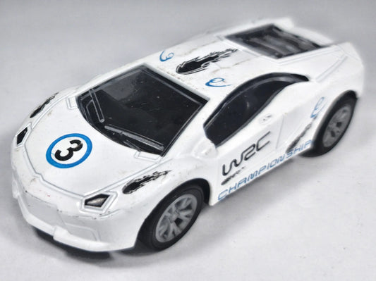 Jak Lamborghini Gallardo Unbranded 1:55 Coupe WRC 3 Luzak Biały Sportowy – zdjęcie 2