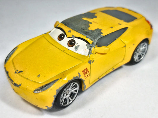 CRUZ RAMIREZ, Auta Disney Pixar Cars 2016, Die cast DXV29, Żółty, 1:55 – zdjęcie 2