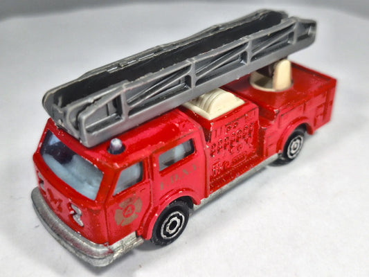POMPIER, Majorette, Made in France, Die cast 207, Czerwony, 1:100, Resoraki – zdjęcie 2