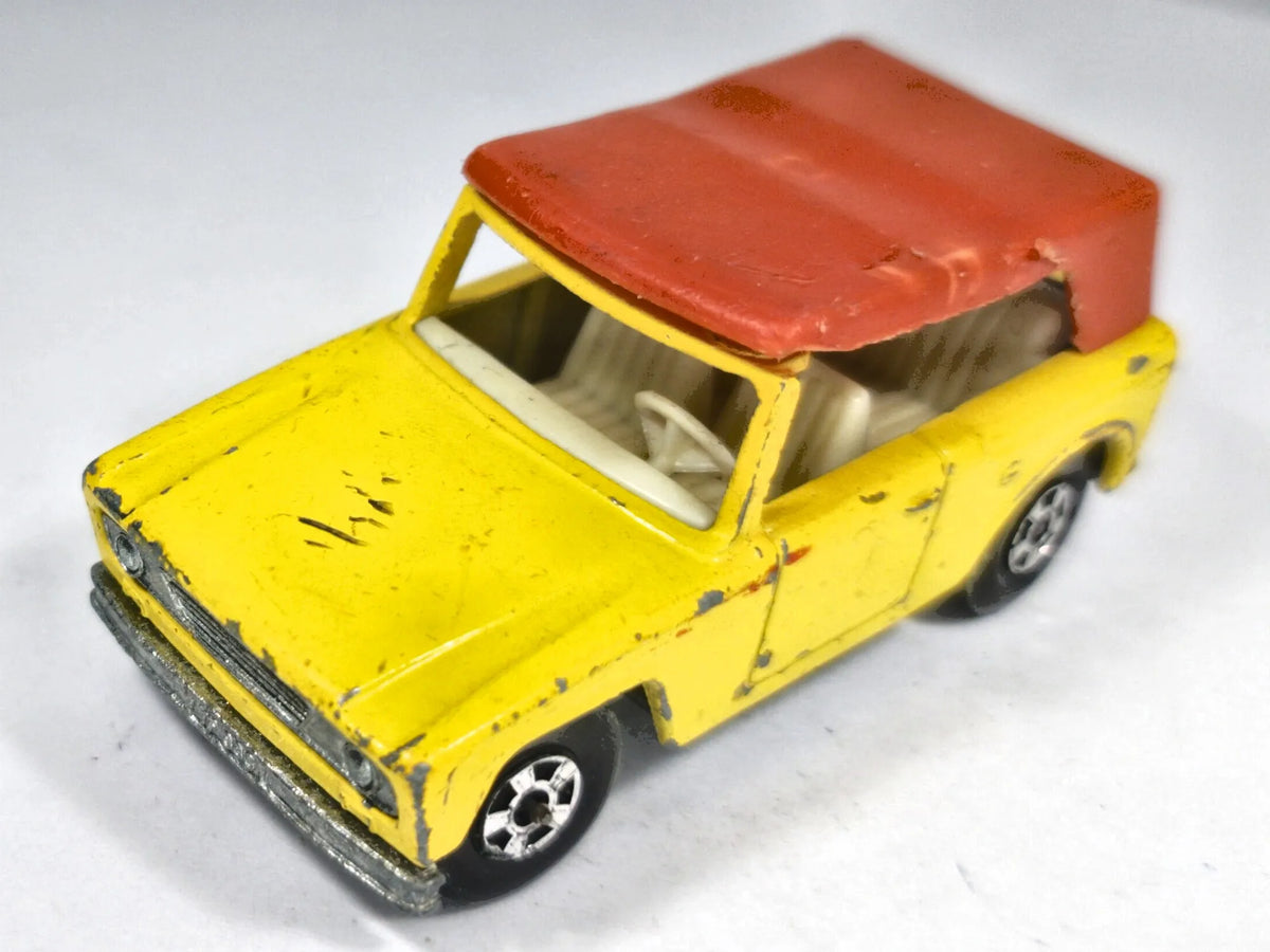 Field Car Matchbox 1969 Matchbox Series 1:64 Made in England Jeep Luzak – zdjęcie 2