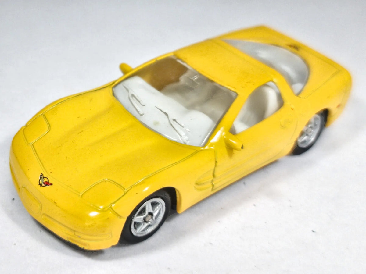 Chevrolet 1999 Corvette Welly 1999 1:64 Luzak Żółty – zdjęcie 2