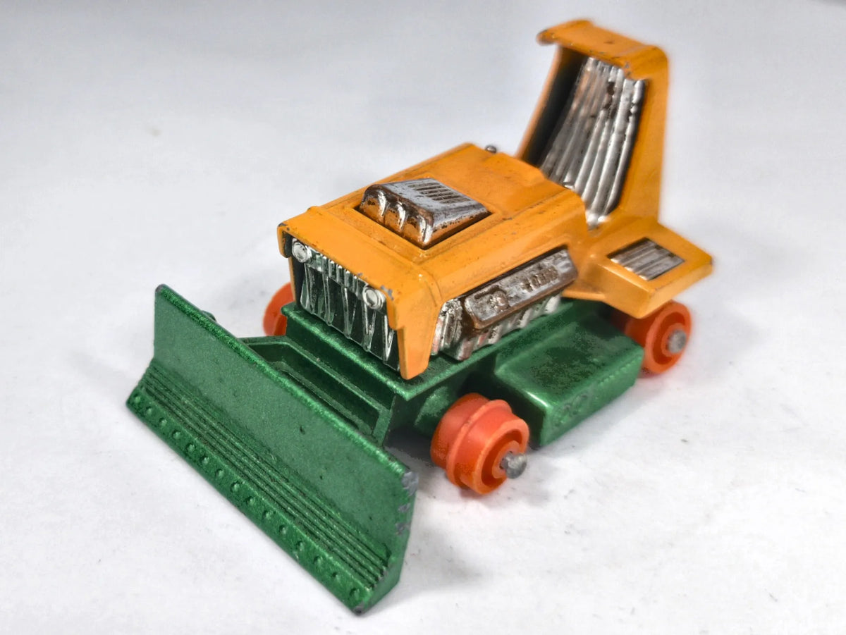 Big Bull Matchbox 1975 Superfast 1:64 Made in England Buldożer Luzak – zdjęcie 2