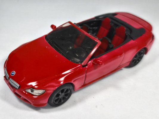 BMW 645I Cabrio SIKU 1:54 Luzak Czerwony – zdjęcie 2
