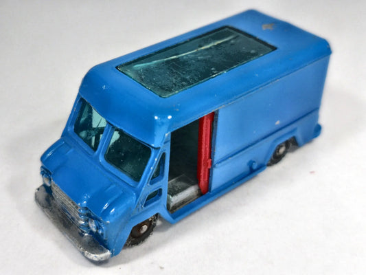 COMMER WALK-THRU VAN Husky '50 Niebieski 1:64 Made in Gt Britain – zdjęcie 2