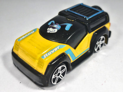 FM ROVER, Królik Bugs, Vintage Maisto, Die cast 11042, Żółty 1:64, Resoraki – zdjęcie 2