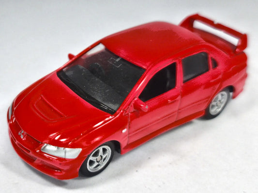 Mitsubishi Lancer Evolution Welly 1:57 Sedan Luzak Czerwony – zdjęcie 2