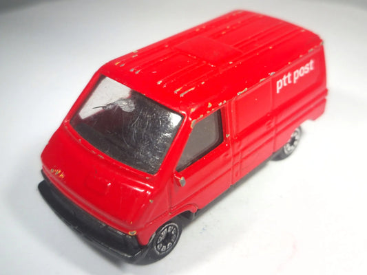 RENAULT TRAFIC VAN PTT POST, Corgi, Made in Gt. Britain, Die cast, 1:64 – zdjęcie 2