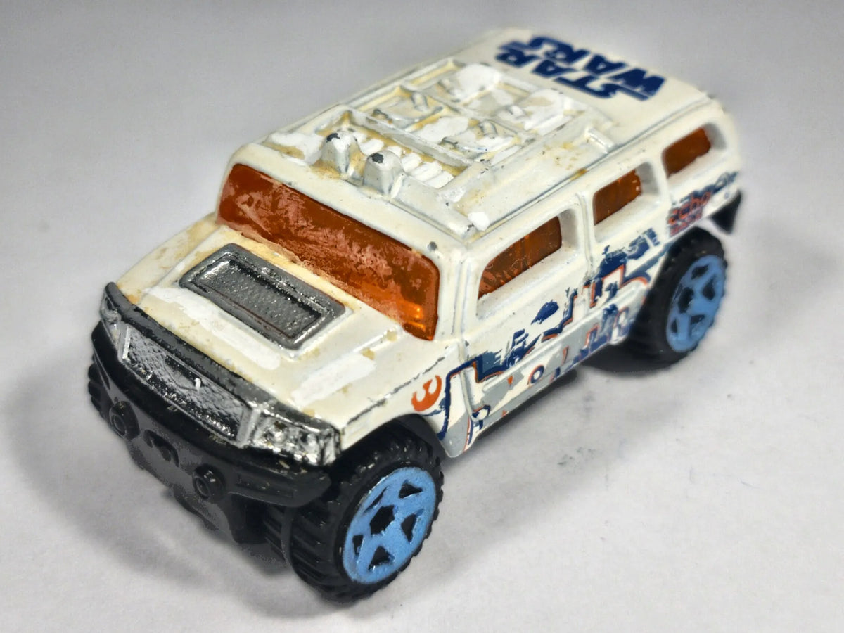 ROCKSTER, Hot Wheels 2008, Die cast J30, Biały, 1:64, Resoraki – zdjęcie 2