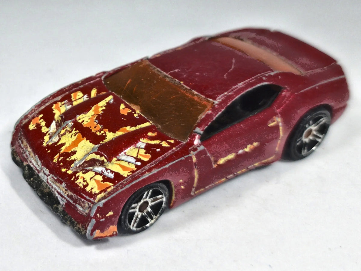 Rapid Transit Hot Wheels 2003 First Editions 1:64 Luzak Bordowy – zdjęcie 2