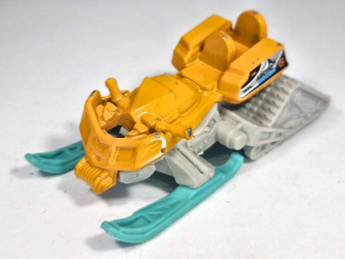 SNOW RIPPER, Arctic Recon, Matchbox 2014 Die cast MB922 Żółty 1:64 Resoraki – zdjęcie 2