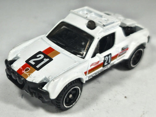 Porsche 914 Safari Hot Wheels 2020 Nightburnerz 1:64 21 Luzak Biały – zdjęcie 2