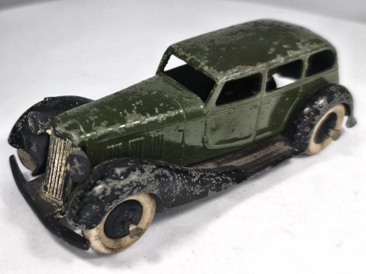 ARMSTRONG SIDDELEY Pre-War Dinky Toys 1937 Zielony 1:43 Made in England – zdjęcie 2