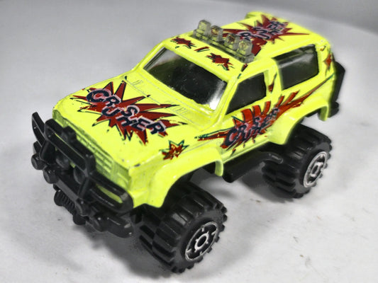 Suv W Stylu Toyota Land Cruiser 1:50 Żółty Off-Road Crusher – zdjęcie 2
