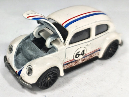 Volkswagen Beetle MK1 Majorette Fresh Metal 1:54 64 Luzak Biały 2xMetal – zdjęcie 2