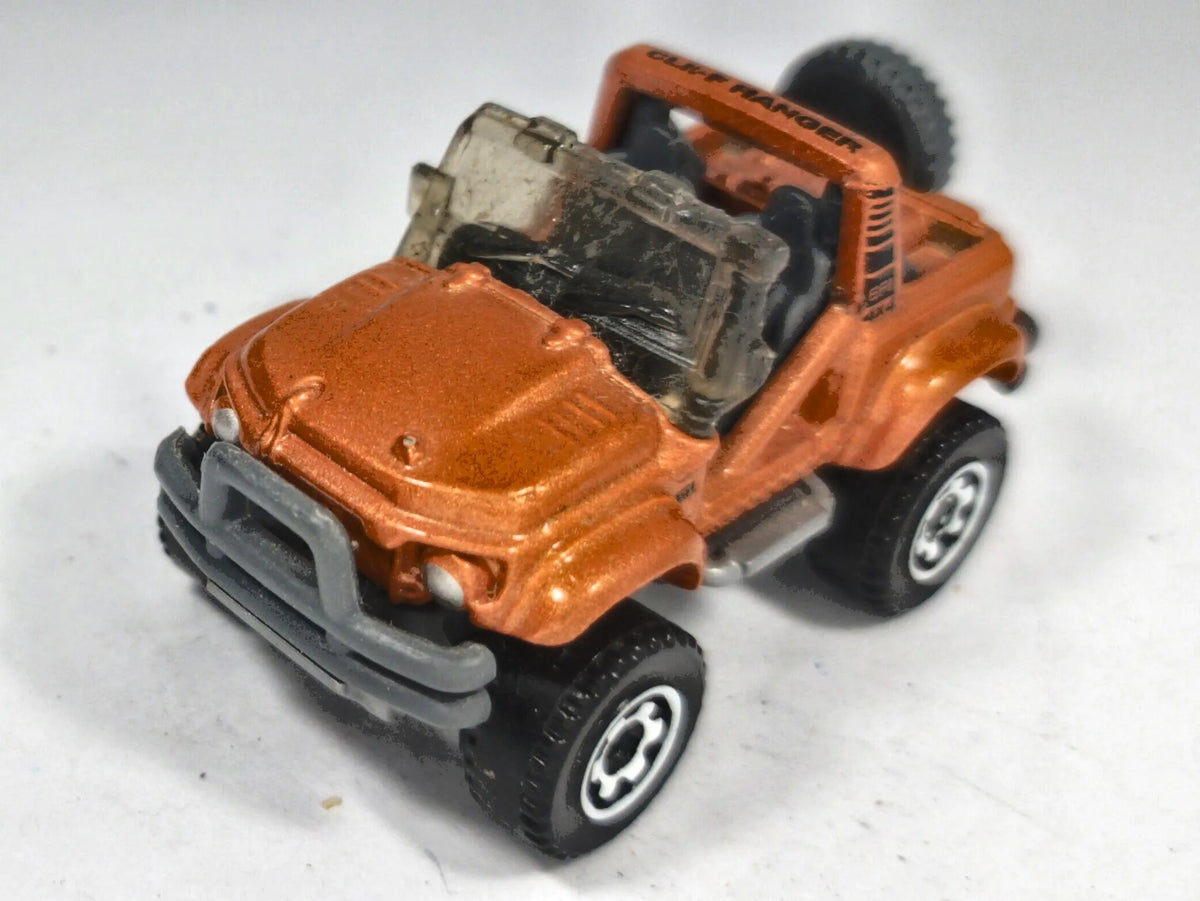 Cliff Hanger Matchbox 2002 Mainline 1:64 Buggy Luzak Miedziany – zdjęcie 2