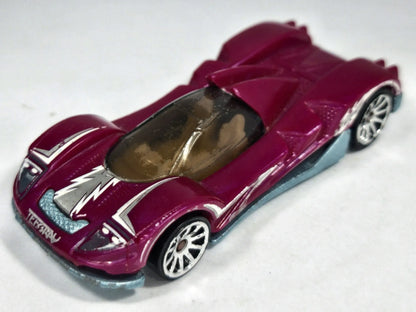 Teegra HW Code Cars Hot Wheels 2009 Magenta 1:64 – zdjęcie 2