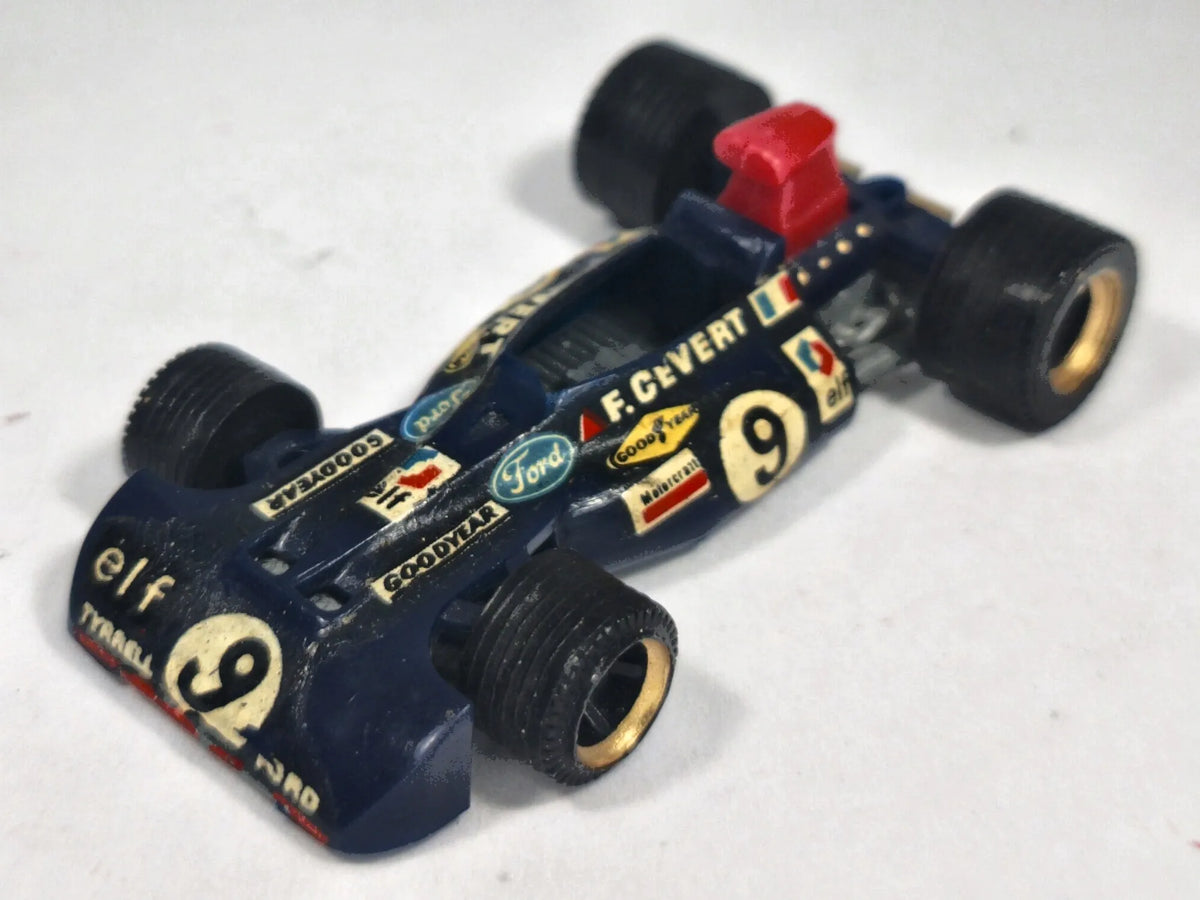 TYRRELL FORD, CHAMPION ok 1970, Made in France, Granatowy, 1:64, Resoraki – zdjęcie 2