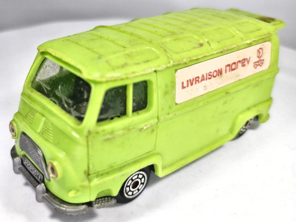Renault Estafette Les Miniatures De Norev '70 Limonkowy 1:43 Made in France – zdjęcie 2