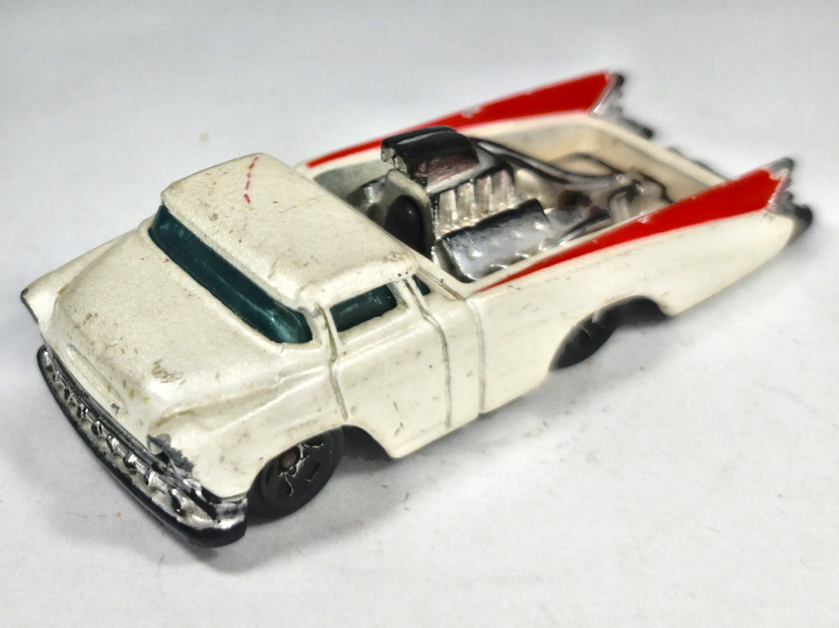 Crooze Bedtime Hot Wheels 2003 1:64 Luzak Biały – zdjęcie 2