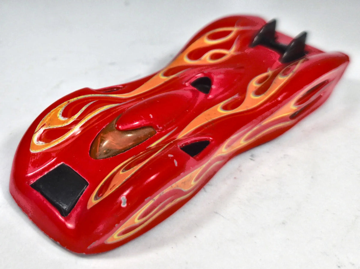 Ground FX Hot Wheels 2002 First Editions 1:64 Luzak Czerwony – zdjęcie 2