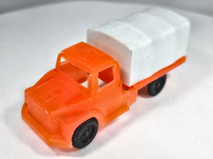 LEKKA CIĘŻARÓWKA SKRZYNIOWA Z PLANDEKĄ, BAKELIT Made in Denmark 1980 1:72 – zdjęcie 2