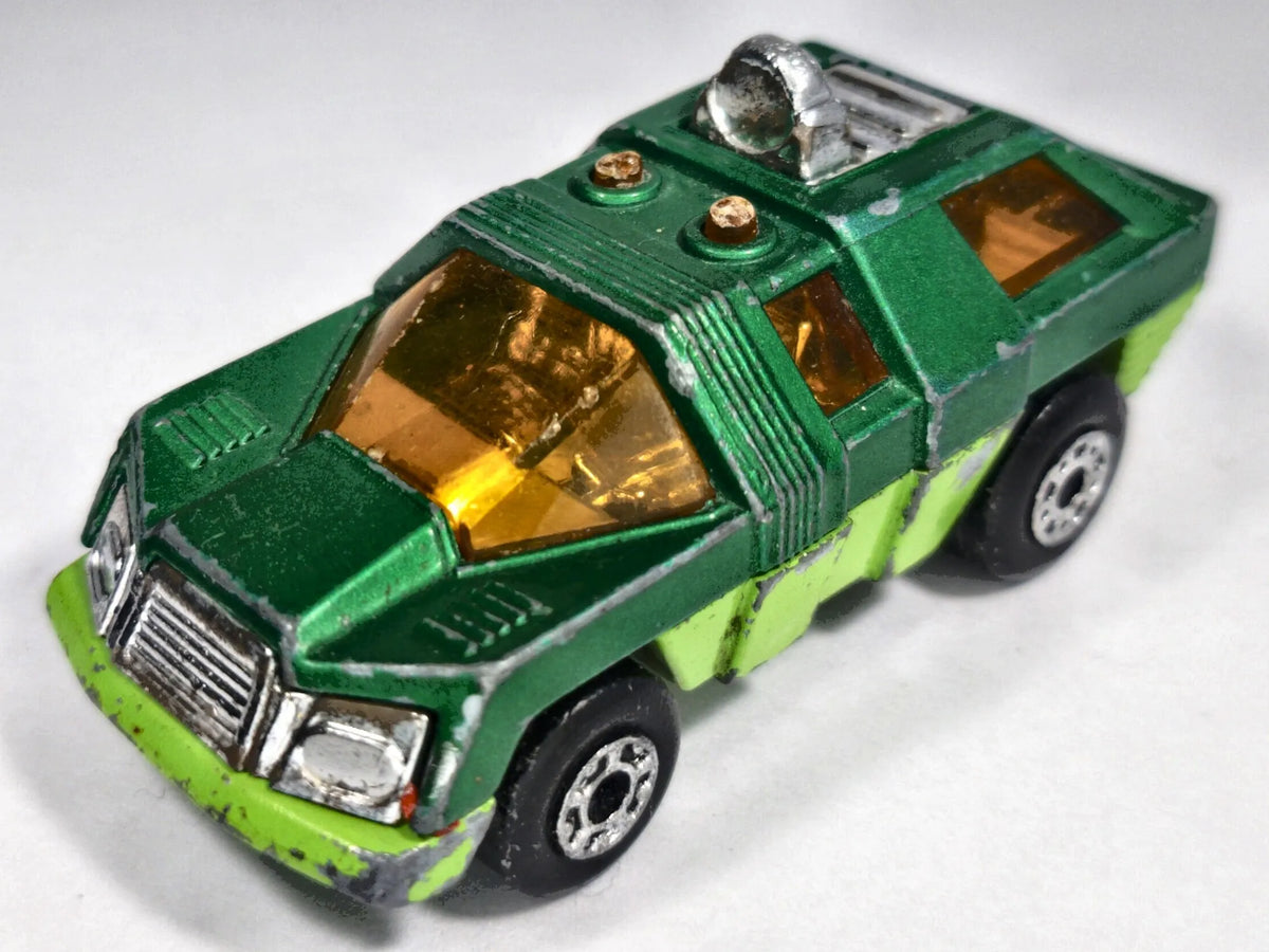 PLANET SCOUT Matchbox Made in England 1975 Zielony 1:64 – zdjęcie 2