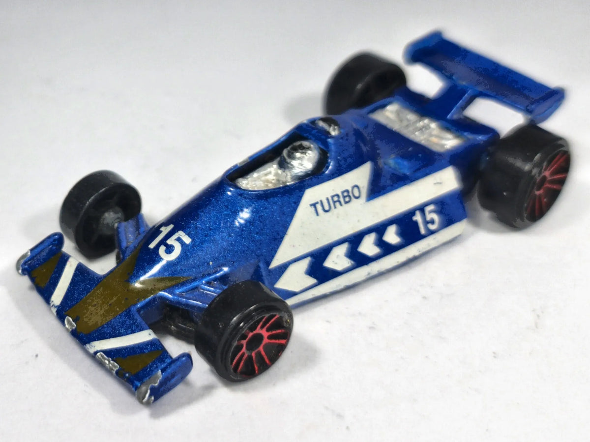 Bolid F1 Maisto 1:64 Bolid F1 TURBO Luzak Niebieski – zdjęcie 2