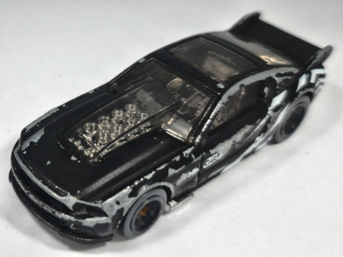 Ford Mustang GT Hot Wheels 2012 1:64 Muscle car Luzak Czarny – zdjęcie 2