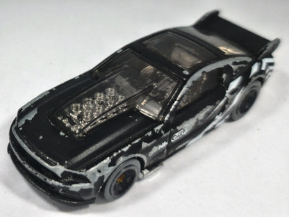 Ford Mustang GT Hot Wheels 2012 1:64 Muscle car Luzak Czarny – zdjęcie 2