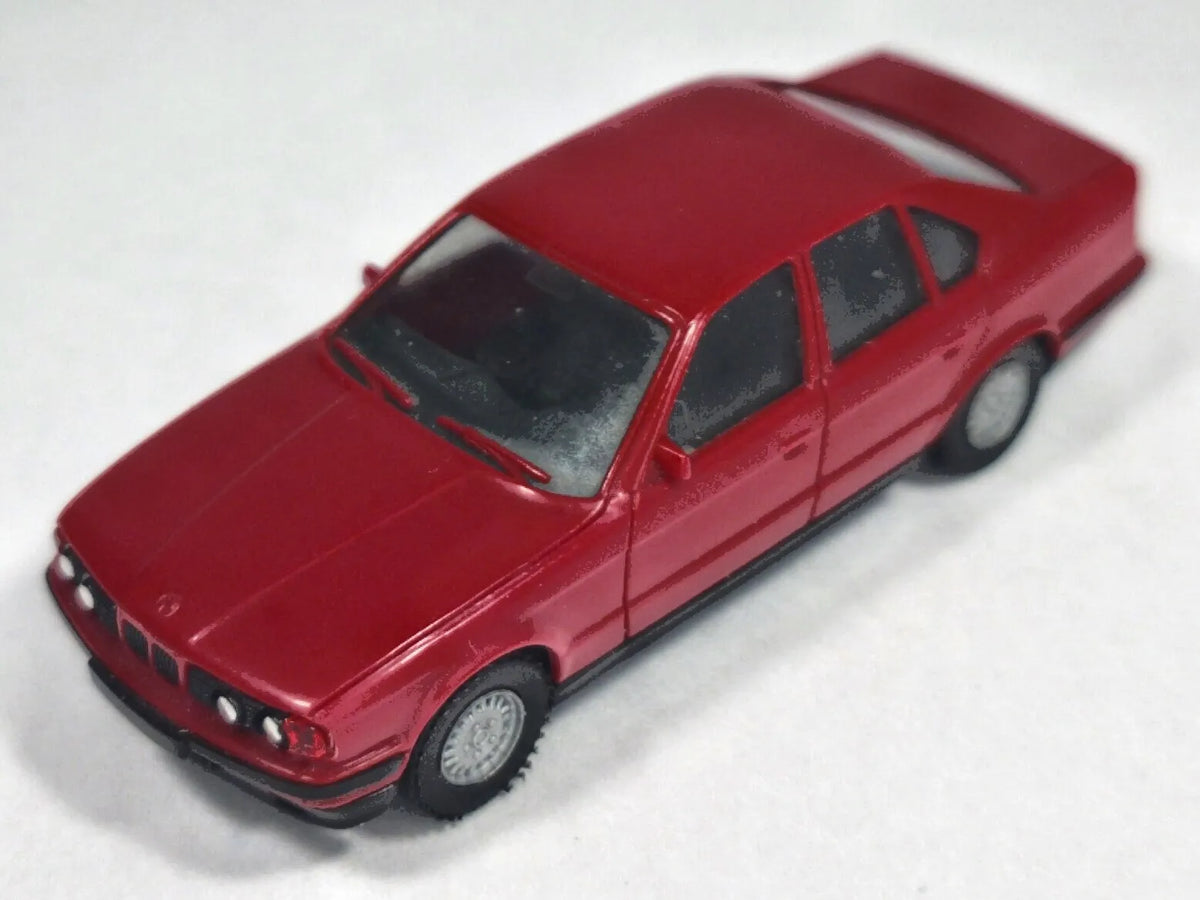 BMW 535I, Herpa Przed 1990, Die cast, Czerwony, 1:87, Resoraki – zdjęcie 2