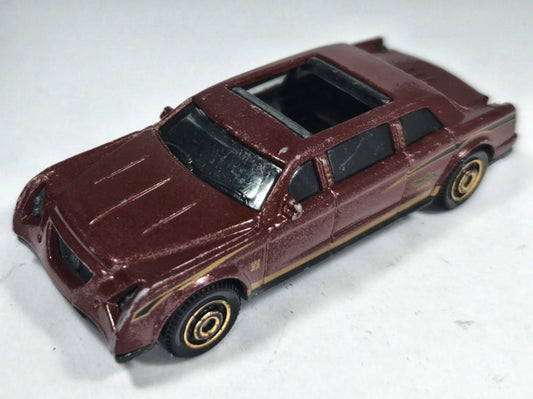Limousine Matchbox 1980 Superfast 1:60 Limuzyna Luzak Bordowy – zdjęcie 2