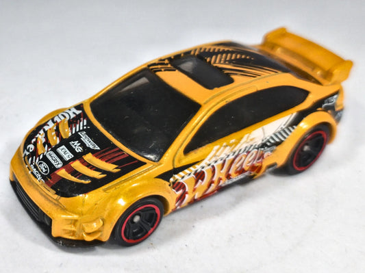 '08 Ford Focus Hot Wheels 2007 1:64 Luzak Żółty – zdjęcie 2