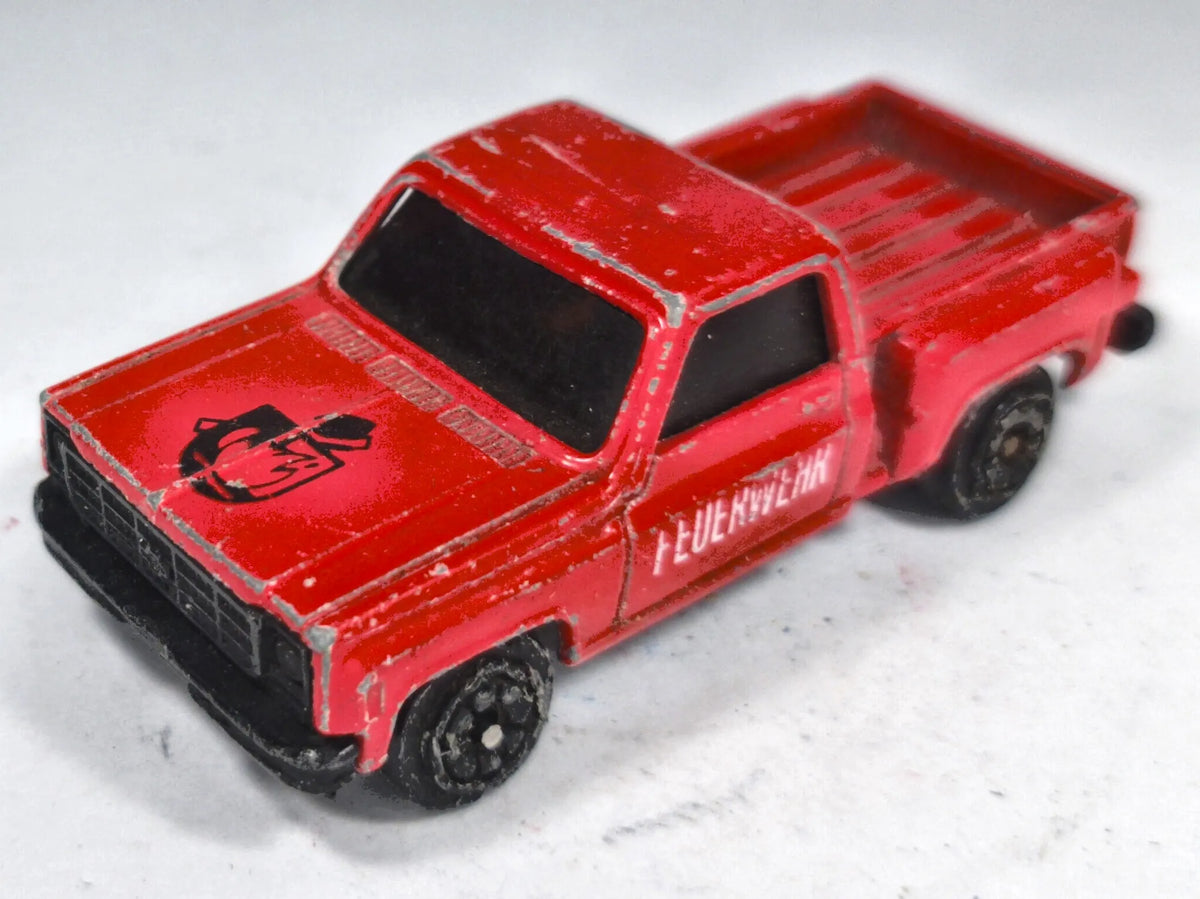 Ford F-150 Tonka 1:64 Straż pożarna Luzak Czerwony – zdjęcie 2
