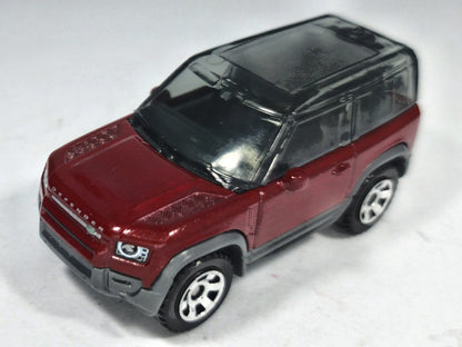 2020 Land Rover Defender Matchbox 2020 1:64 Czerwony Off-Road – zdjęcie 2