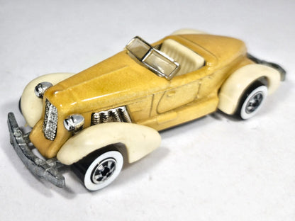 AUBURN 852 Whitewall Wheels Hot Wheels 1978 Złoty 1:64 2xMetal – zdjęcie 2