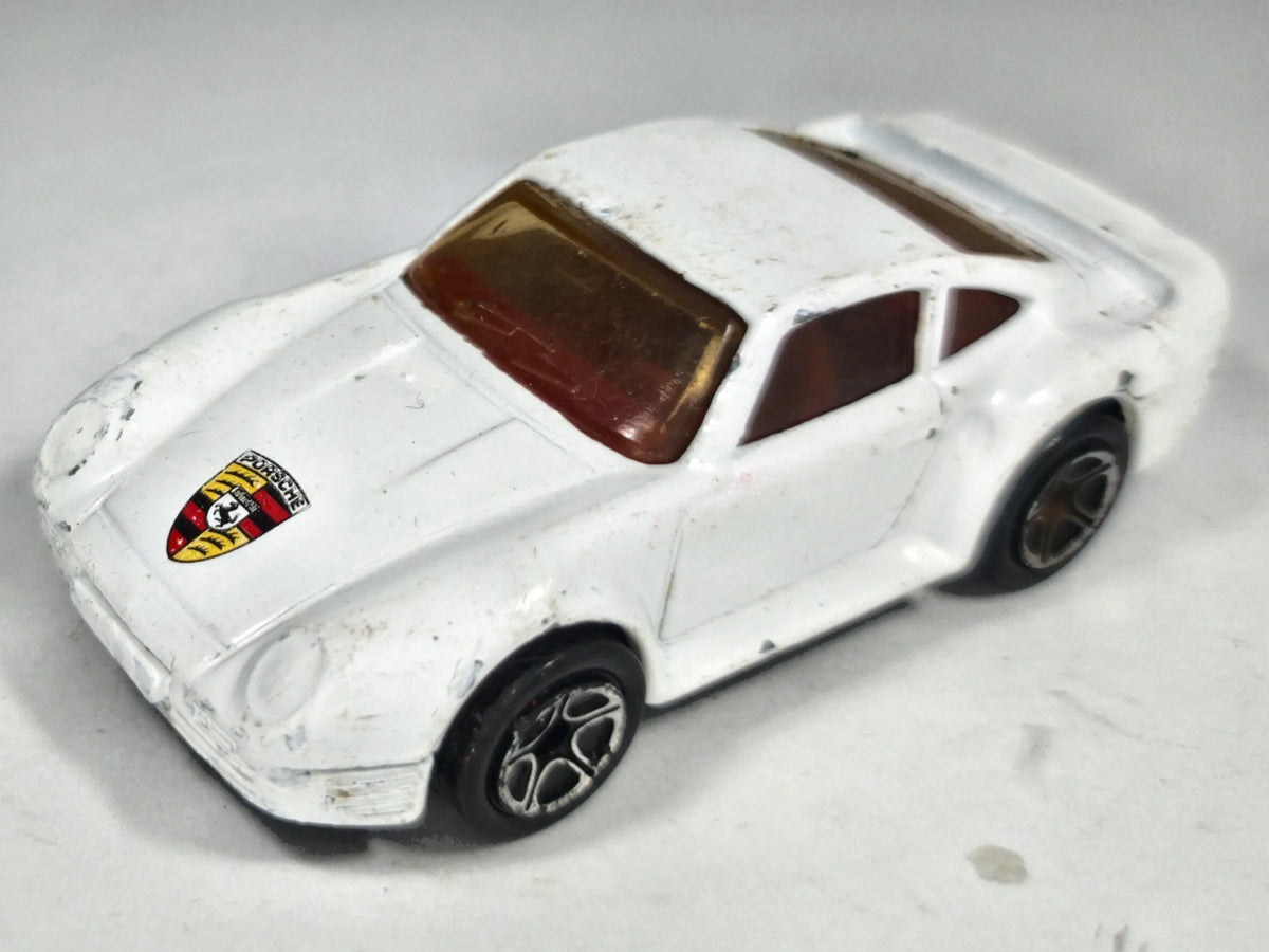 Porsche 959 Matchbox 1986 Biały 1:58 – zdjęcie 2