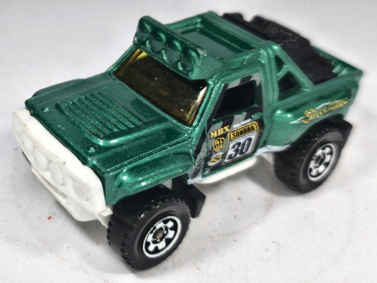 Sonora Shredder Jungle Safari Matchbox 1983 MBX Off-Road 1:64 MBX 4x4 Luzak – zdjęcie 2