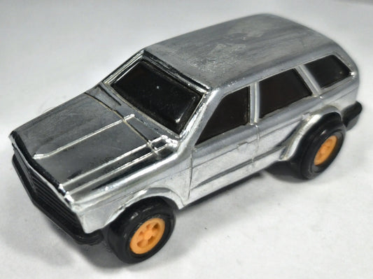Jak BMW Kombi Srebrny chrom 1:50 Vintage – zdjęcie 2