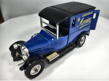 1927 Talbot Van Matchbox 1978 Niebieski 1:32 Made in England Menier – zdjęcie 2