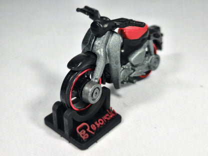 MOTOCYKL HONDA SUPER CUB Hot Wheels 2022 R10 Srebrny 1:37 – zdjęcie 2