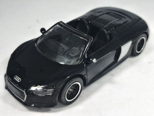 AUDI R8 SPYDER, Majorette, Die cast REF:237F, Czarny, 1:58, Resoraki – zdjęcie 2