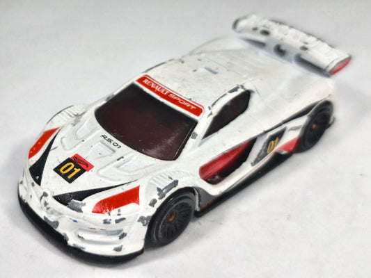Renault Sport R.S. 01 Hot Wheels 2015 HW Speed Graphics 1:64 Luzak Biały – zdjęcie 2