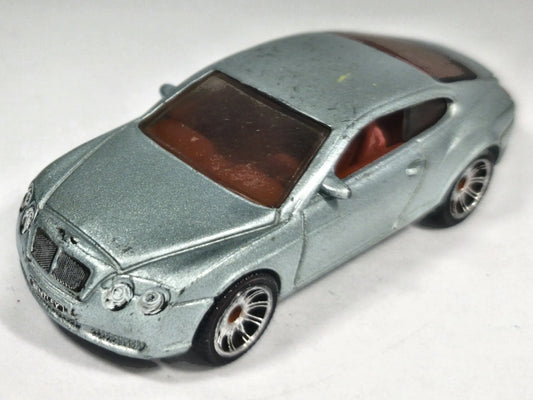 Bentley Continental GT Matchbox 2006 1:64 Luzak Srebrny – zdjęcie 2