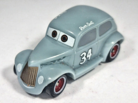 River Scott, 34, Auta 3 - Disney/Pixar, Die cast, Błękitny, 1:72, Resoraki – zdjęcie 2