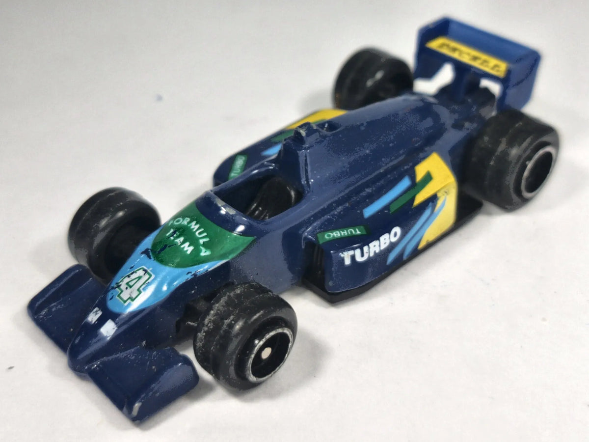 FORMULA 1 TURBO #4, Welly, Die cast NO.99810, Granatowy, 1:54, Resoraki – zdjęcie 2