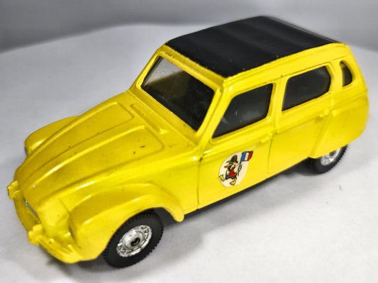 CITROEN DYANE Corgi '80 Żółty 1:43 Made in Gt Britain – zdjęcie 2