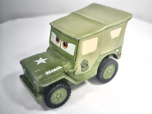 SARGE (KAMASZ), Auta 3 - Disney/Pixar, Die cast, Zielony, 1:64, Resoraki – zdjęcie 2