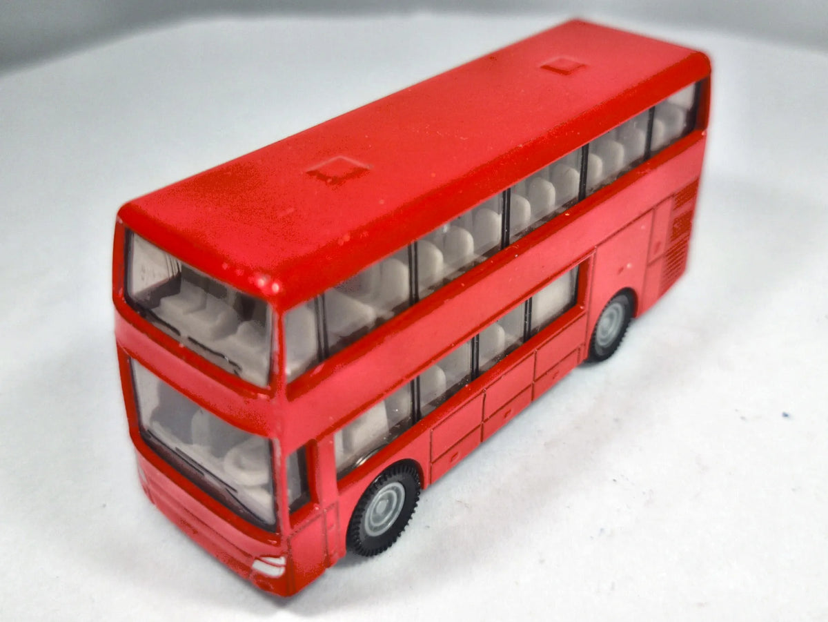 LONDON BUS, AUTOBUS PIĘTROWY, Siku, Die cast SD16116, Czerwony, 1:110 – zdjęcie 2