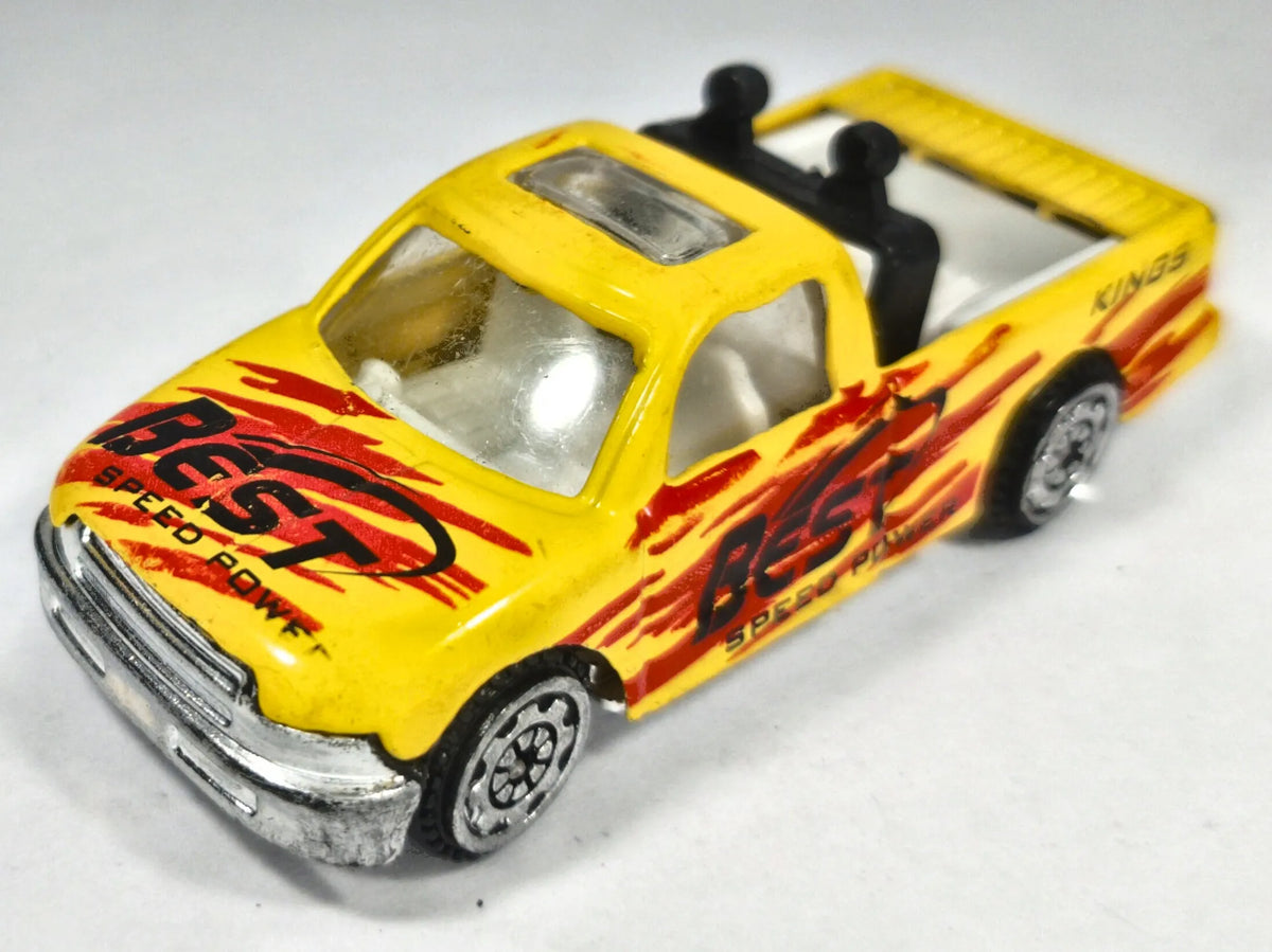 Road Raider Pickup Hot Wheels 1996 1:64 Pickup BEST SPEED POWER KINGS Luzak – zdjęcie 2