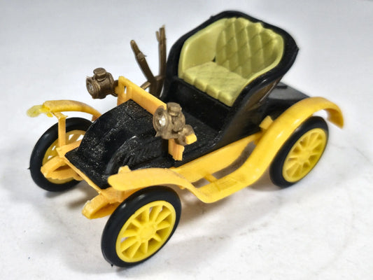 Isotta Fraschini 1902 Politoys '80 Żółty 1:45 Made in Italy – zdjęcie 2